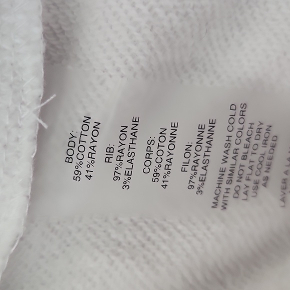 Studio by David Lerner sleeveless ruffle sweatshirt top.  Medium - Picture 7 of 7